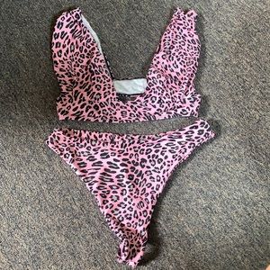 Shein woman’s high waisted bikini